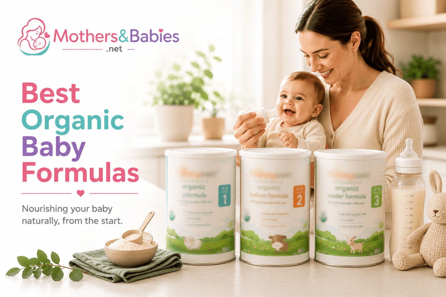 3. Best Organic Baby Formulas
